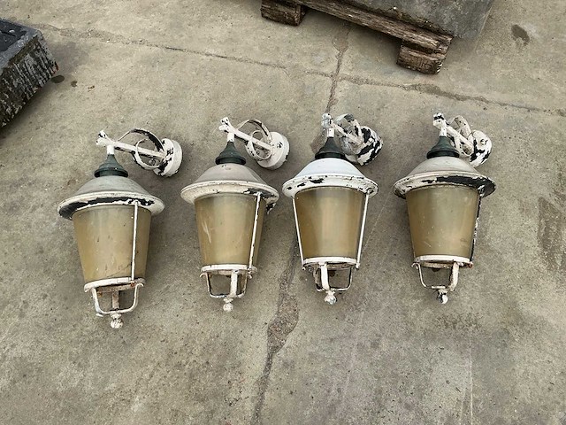 4x buitenverlichting (residentie hofkleermaker leopold ii) - afbeelding 1 van  1