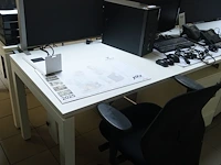 4x bureau & 2x stoel - afbeelding 7 van  8