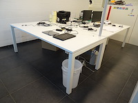 4x bureautafel - afbeelding 1 van  3