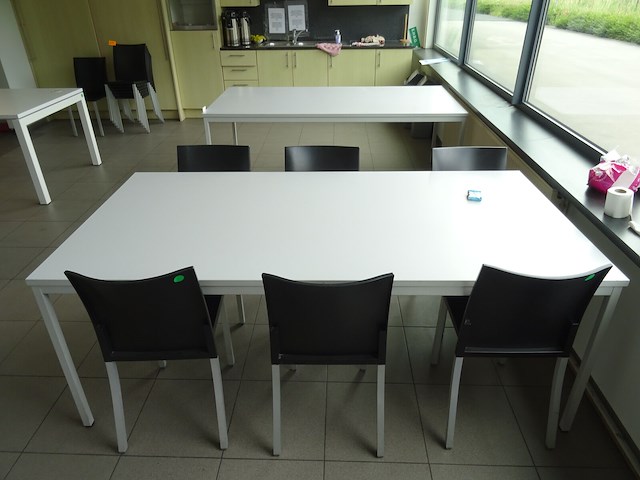 4x bureautafel - afbeelding 2 van  2