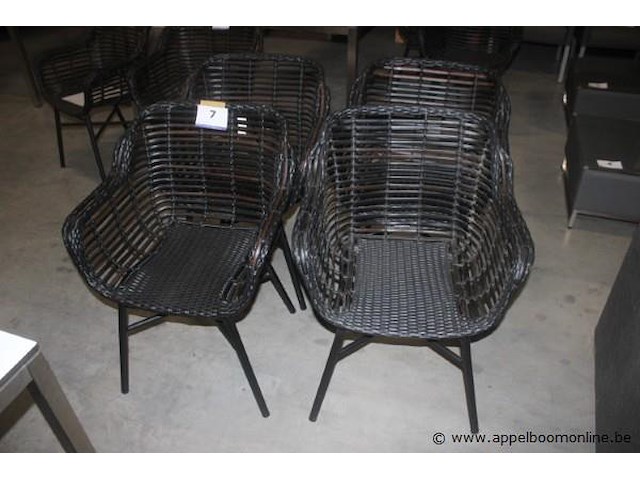 4x cecilia armstoel - afbeelding 1 van  2