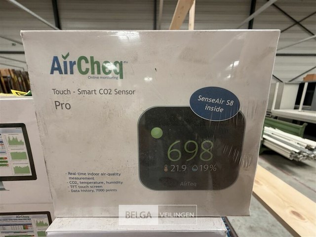 4x co2 sensor aircheq - afbeelding 1 van  3