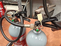 4x co2 snelblusser - fire extinguisher - sicli - afbeelding 3 van  5