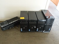 4x computer hp 6x toetsenbord - afbeelding 1 van  3
