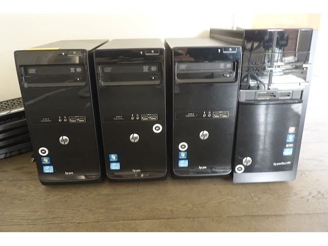 4x computer hp 6x toetsenbord - afbeelding 2 van  3