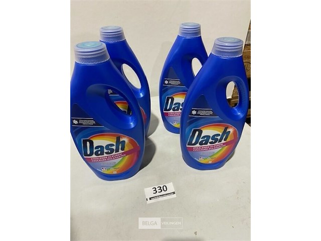 4x dash wasmiddel 1,44liter/32sc stralende kleuren - afbeelding 1 van  3