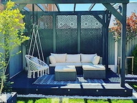 4x deco element mouharabiy 180x90cm crème - afbeelding 2 van  3