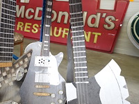4x deco gitaar kiss - afbeelding 3 van  4