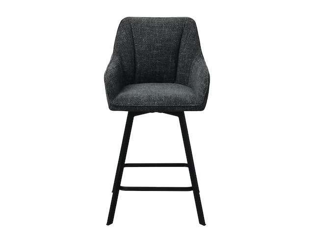 4x design barkruk antraciet - afbeelding 2 van  6