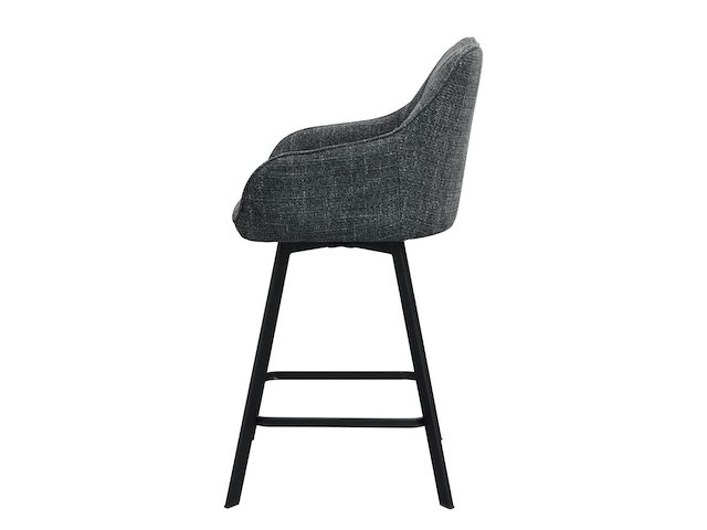 4x design barkruk antraciet - afbeelding 3 van  6