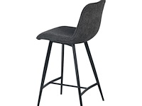 4x design barkruk antraciet - afbeelding 2 van  5