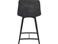 4x design barkruk antraciet - afbeelding 3 van  5