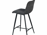 4x design barkruk antraciet - afbeelding 2 van  5