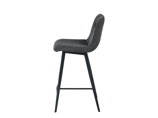 4x design barkruk antraciet - afbeelding 5 van  5
