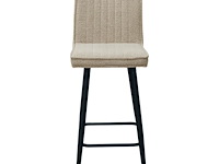 4x design barkruk beige boucle - afbeelding 1 van  6