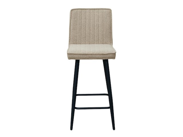 4x design barkruk beige boucle - afbeelding 1 van  6