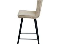 4x design barkruk beige boucle - afbeelding 2 van  3