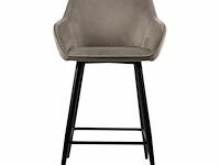 4x design barkruk beige - afbeelding 4 van  4