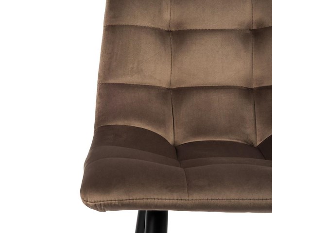 4x design barkruk bruin velvet - afbeelding 5 van  5