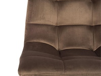 4x design barkruk bruin - afbeelding 4 van  5