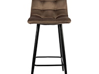 4x design barkruk bruin - afbeelding 5 van  5