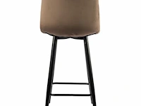 4x design barkruk bruin - afbeelding 3 van  5