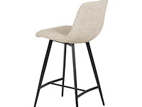 4x design barkruk ecru stof - afbeelding 4 van  7