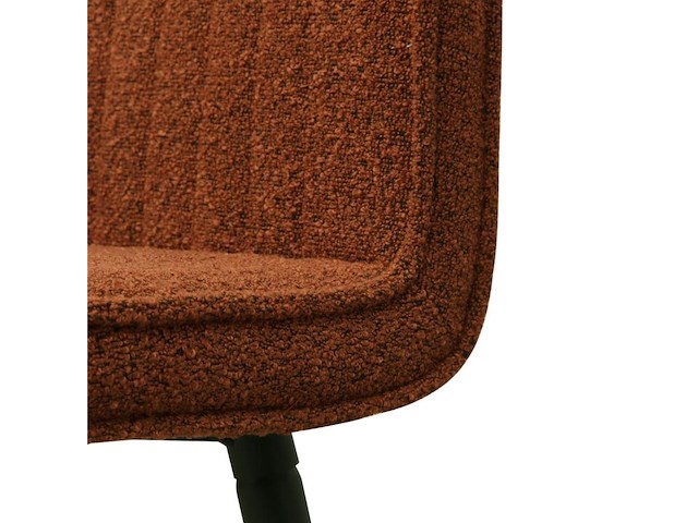 4x design barkruk koper boucle - afbeelding 7 van  7