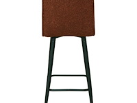 4x design barkruk koper boucle - afbeelding 4 van  7