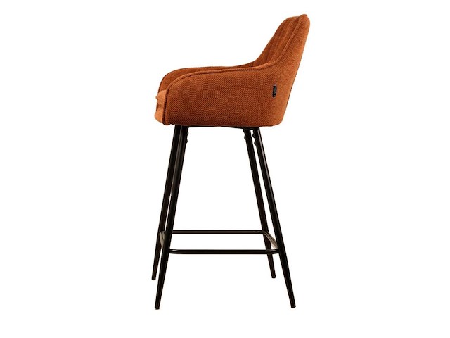 4x design barkruk oranje weave - afbeelding 2 van  4