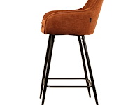 4x design barkruk oranje weave - afbeelding 2 van  4