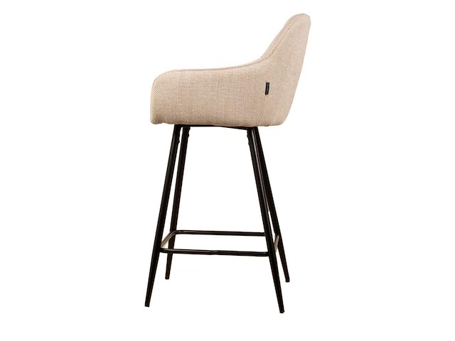 4x design barkruk zwart - afbeelding 4 van  4