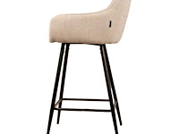 4x design barkruk zwart - afbeelding 4 van  4