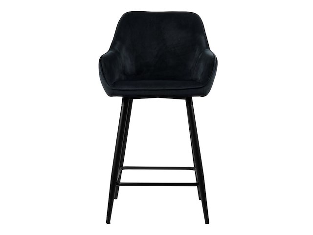 4x design barkruk zwart - afbeelding 4 van  4