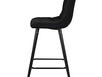 4x design barkruk zwart - afbeelding 3 van  3