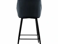 4x design barkruk zwart - afbeelding 3 van  4