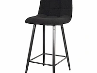 4x design barkruk zwart