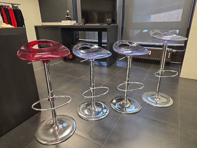 (4x) design barstoelen softline allkit samba - afbeelding 1 van  10