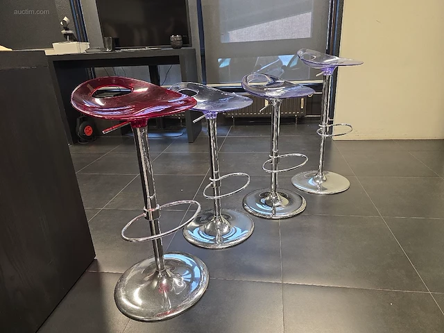(4x) design barstoelen softline allkit samba - afbeelding 5 van  10
