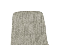 4x design eetkamerstoel beige chenille - afbeelding 5 van  6