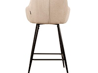 4x design eetkamerstoel beige weave - afbeelding 3 van  4