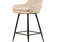 4x design eetkamerstoel beige weave - afbeelding 1 van  4