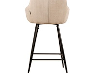 4x design eetkamerstoel beige weave - afbeelding 3 van  4