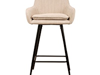 4x design eetkamerstoel beige weave - afbeelding 4 van  4