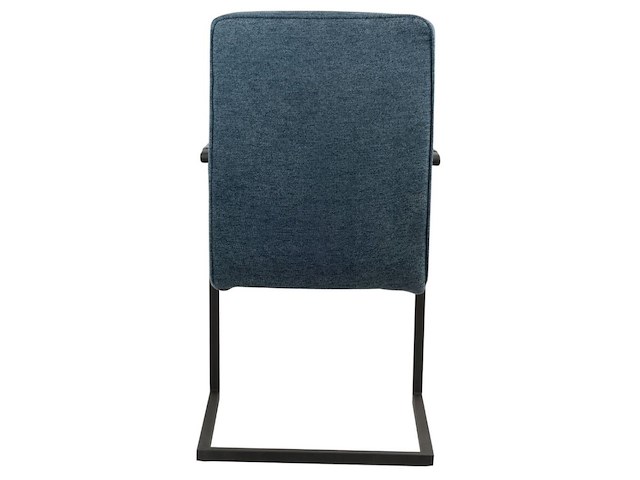 4x design eetkamerstoel blauw - afbeelding 5 van  5