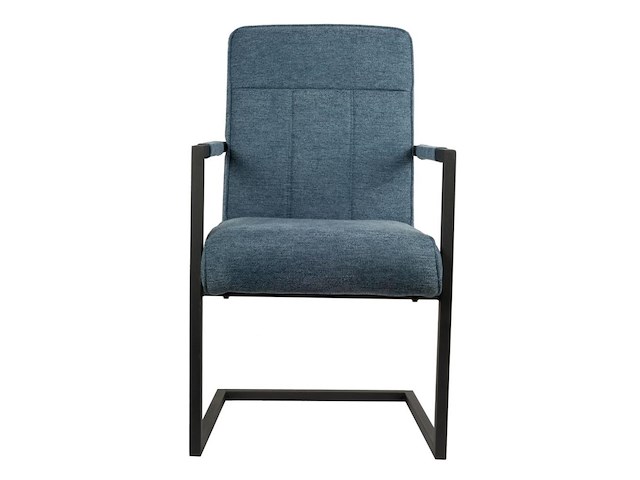 4x design eetkamerstoel blauw - afbeelding 2 van  5