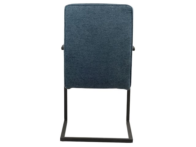 4x design eetkamerstoel blauw - afbeelding 5 van  5