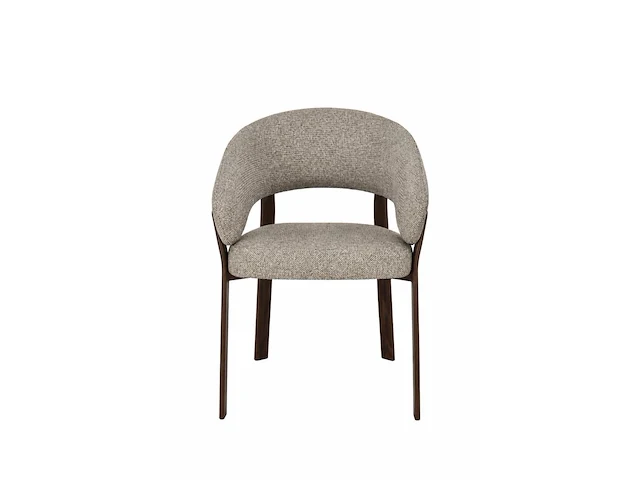 4x design eetkamerstoelen walnut - afbeelding 2 van  6