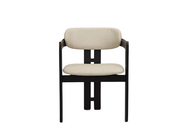 4x design eetkamerstoelen zwart - afbeelding 2 van  5