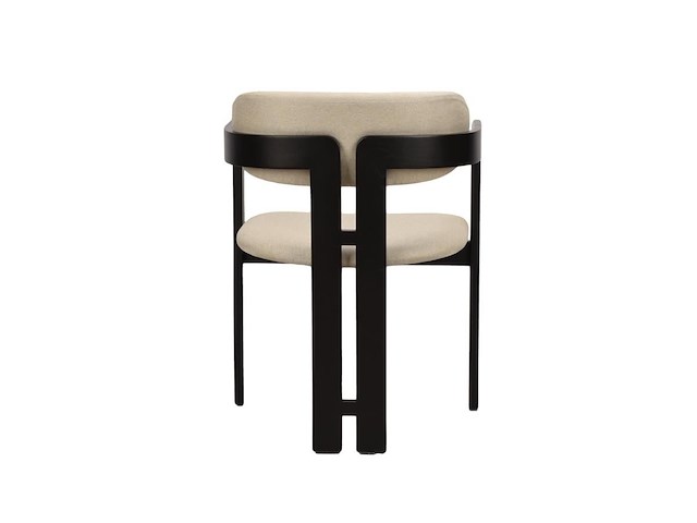 4x design eetkamerstoelen zwart - afbeelding 4 van  5